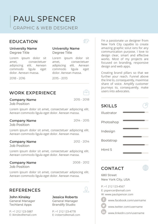 Sales Representative Resume & Cover Letter Template
