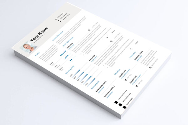 Secretary Resume & Cover Letter Template - Image 3